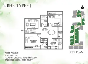 Type J, Ground To 8th Floor
