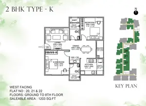 Type K, Ground To 8th Floor