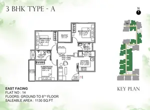 Type A, Ground To 8th Floor