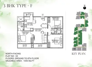 Type F, Ground To 8th Floor