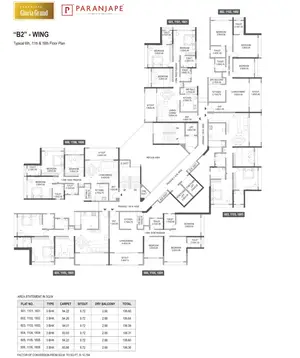 Typical 6th, 11th & 16th Floor