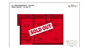 XL 2 Bed Residence - Luxuria