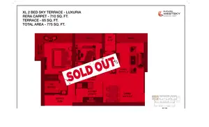 XL 2 Bed Sky Terrace - Luxuria