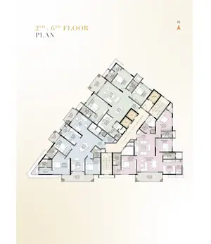 2nd To 6th Floor Plan