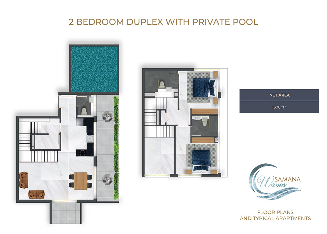 Duplex with Private Pool