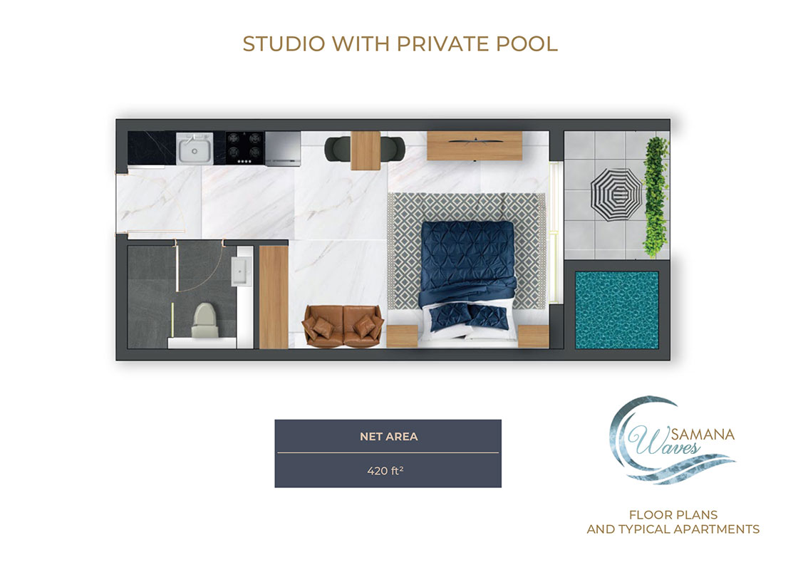 Studio With Private Pool