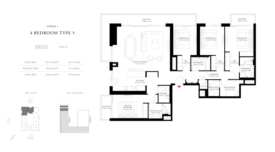 4 Bedroom Type 5