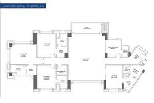 4 BHK, Individual Floor