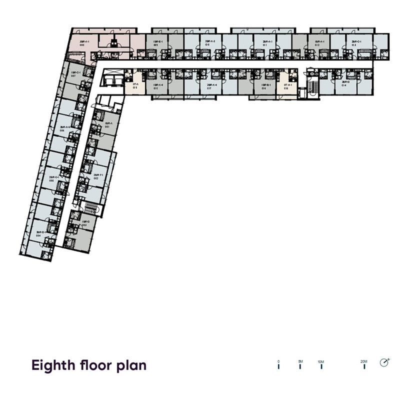 Eighth Floor Plan