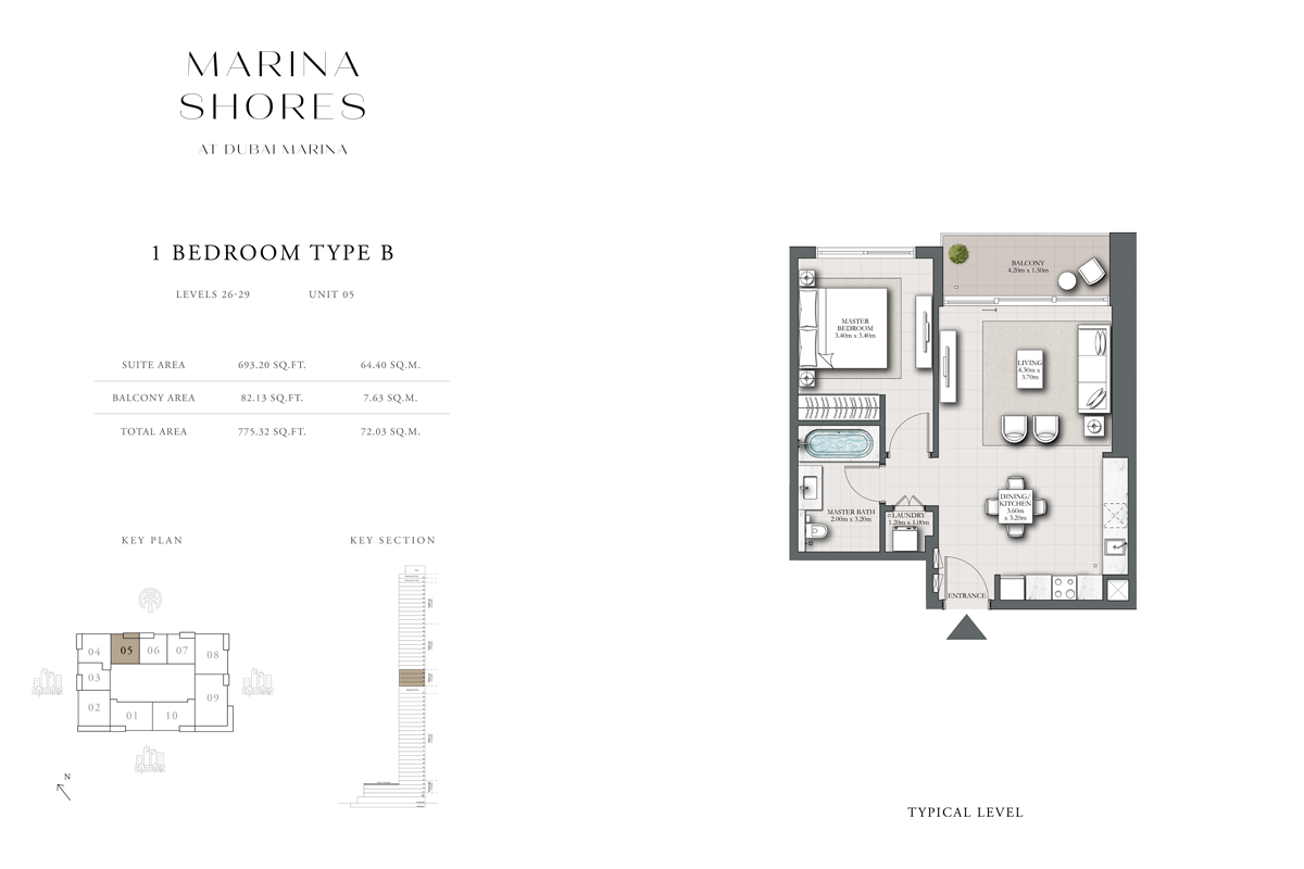 Type B, Level 26-29, Unit 5
