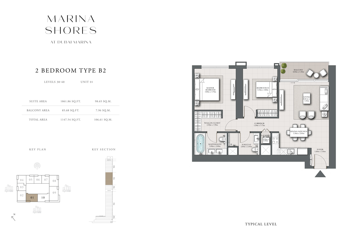 Type B2, Level 30-40, Unit 1