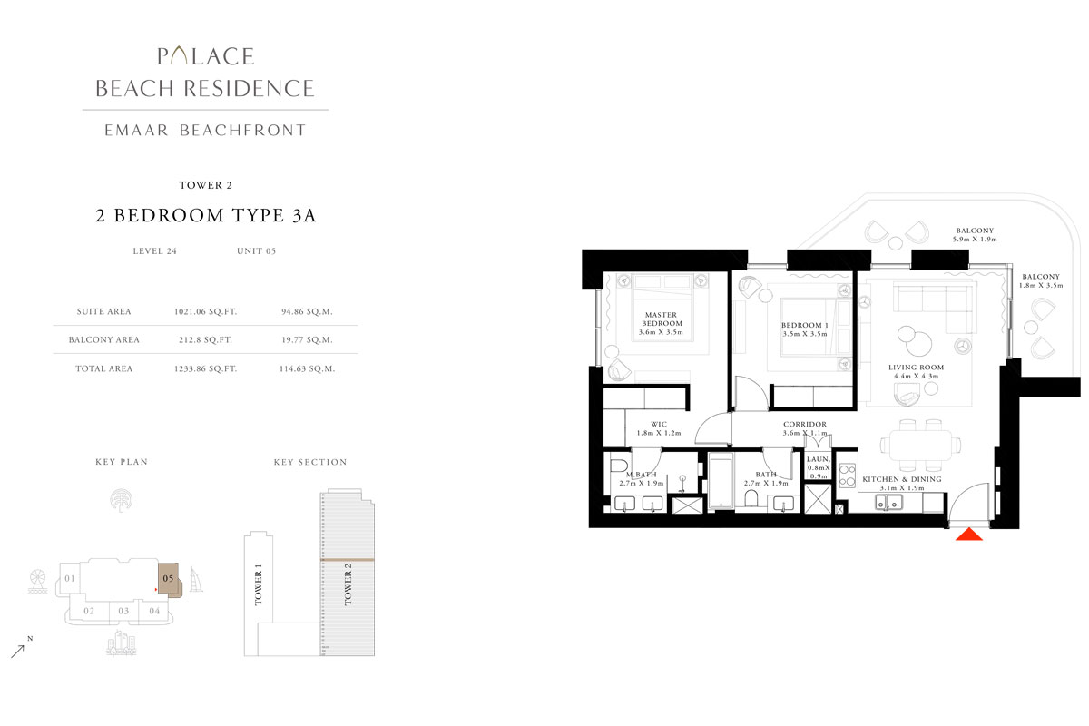 Type 3A, Level 24, Unit 05