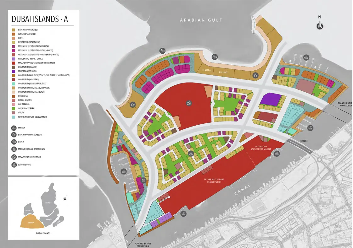 Dubai Islands Plots Master Plan