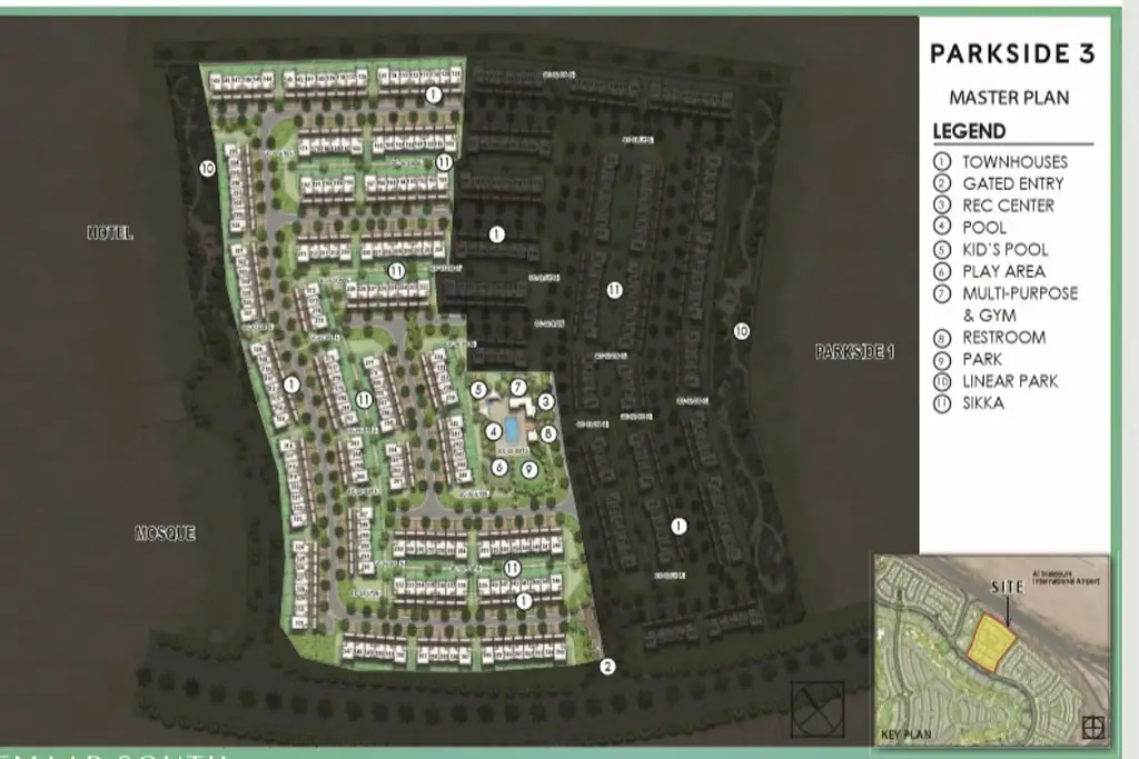 Expo Golf Villas Phase 3 At Emaar South In Dubai | Parkside 3