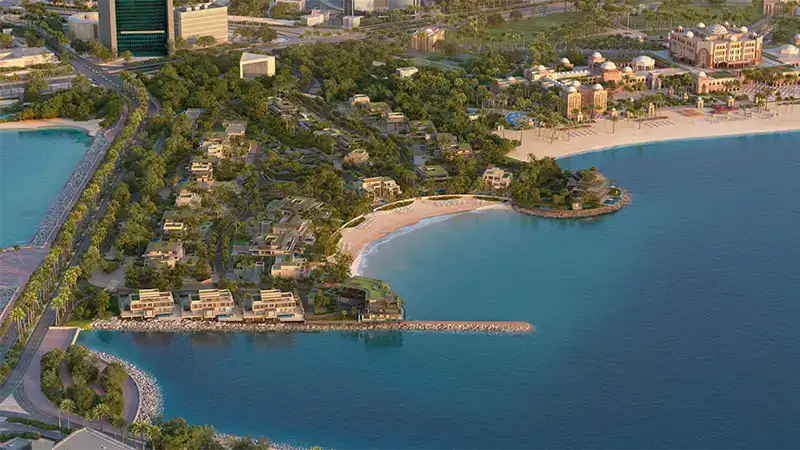 Emirates Palace Mansions by Lead