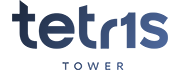 Tetris Tower in JVC Logo