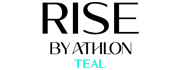 Rise by Athlon Teal Tower Logo