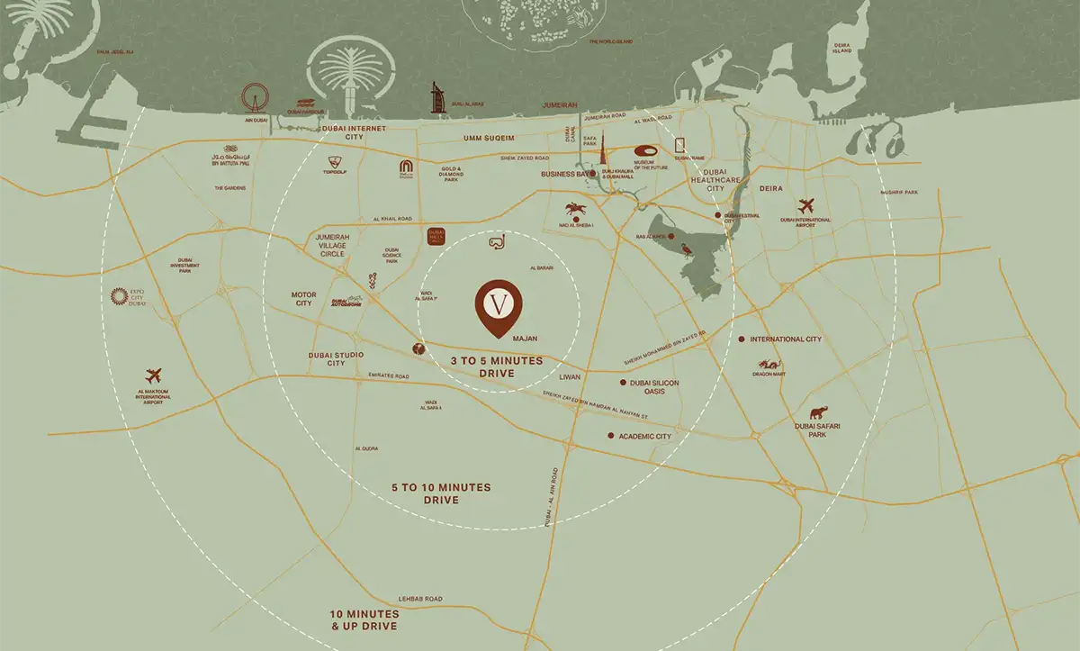 Majan Location