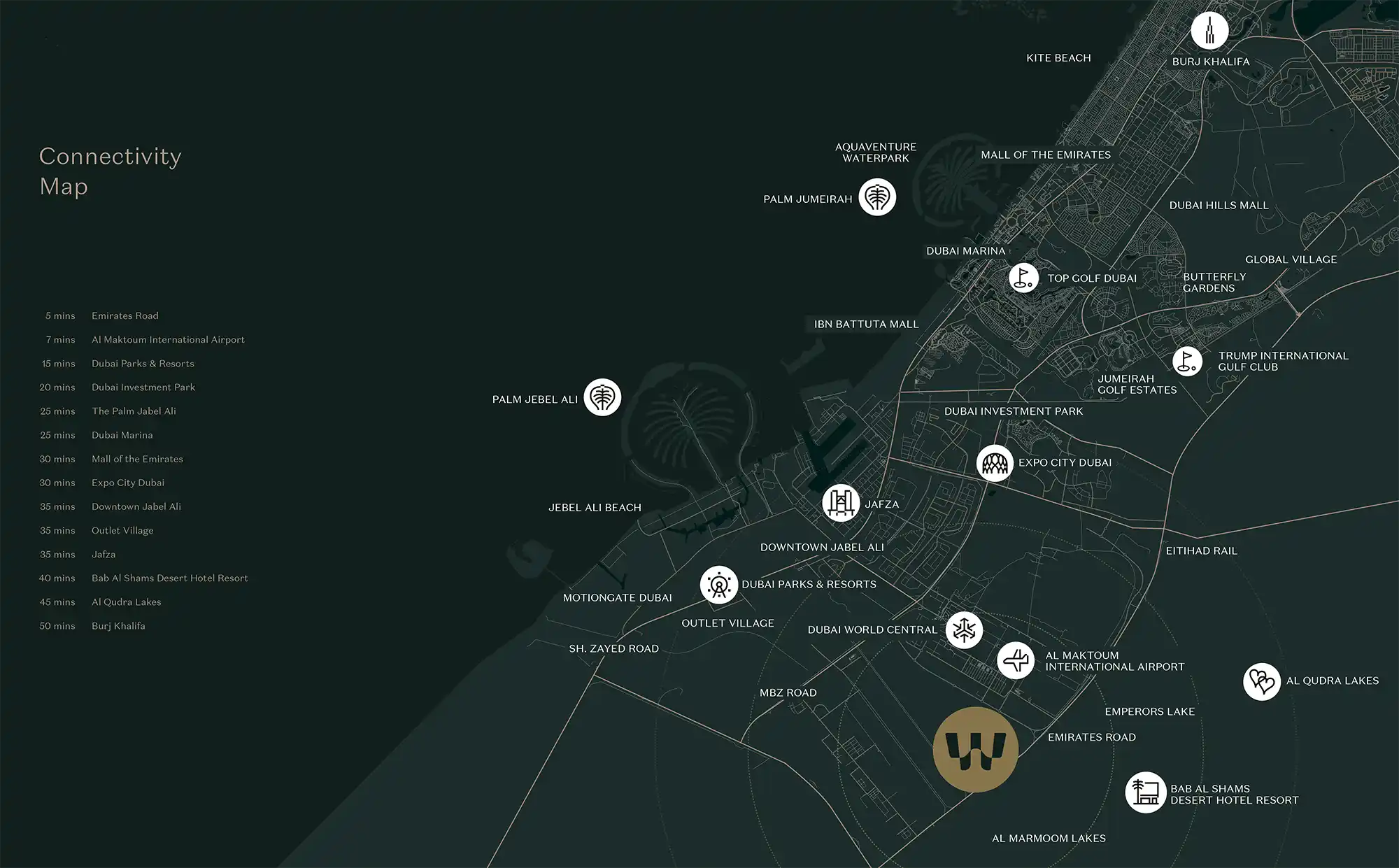 Waada Location