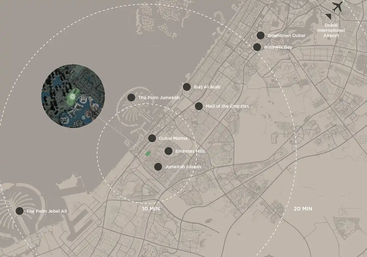 Serenia District Location