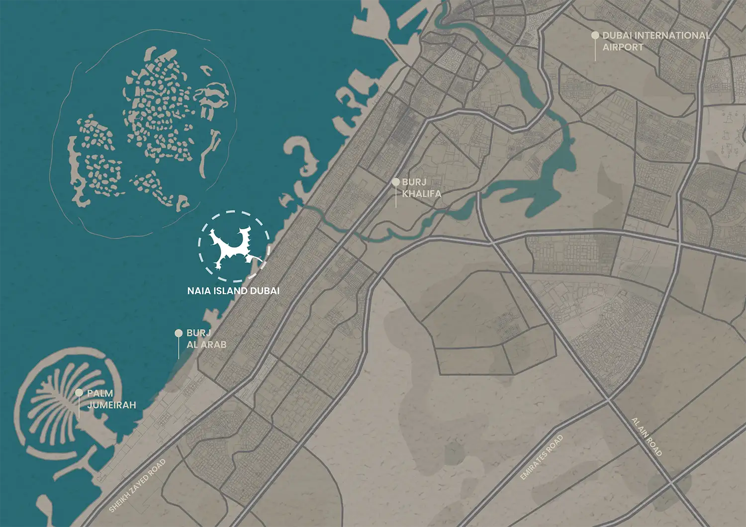 Naia Island Location
