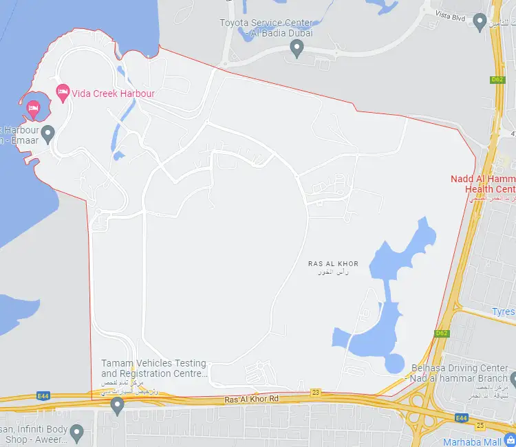 Dubai Creek Harbour Location